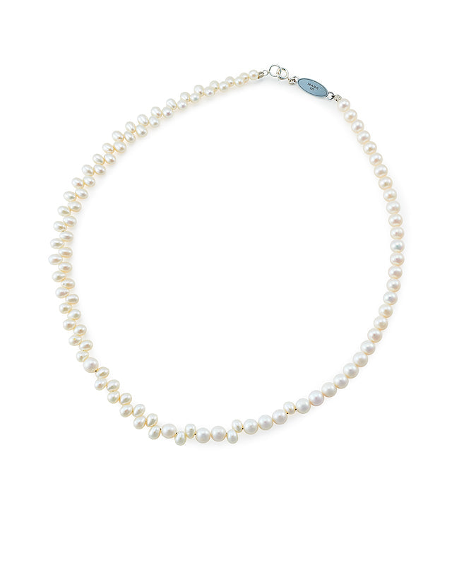 JOHN ELLIOTT TEARDROP WABI-SABI PEARL NECKLACE