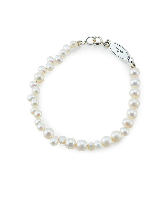 JOHN ELLIOTT TEARDROP WABI-SABI PEARL BRACELET