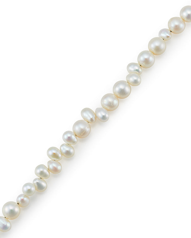 JOHN ELLIOTT TEARDROP WABI-SABI PEARL BRACELET