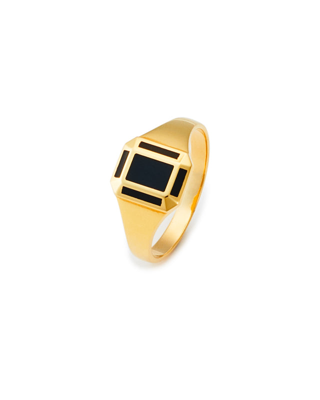 JOHN ELLIOTT SIGNET RING