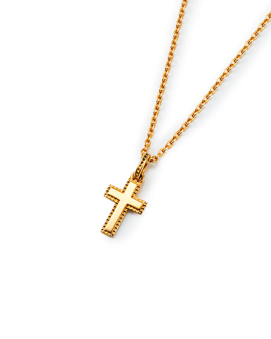 JOHN ELLIOTT CROSS NECKLACE