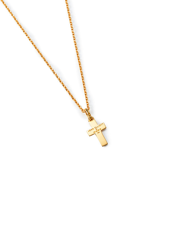 JOHN ELLIOTT CROSS NECKLACE