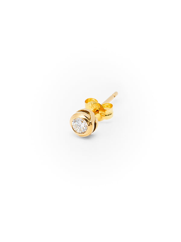セルトン ピアス【K18YG / DIA】