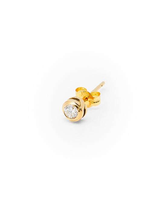 セルトン ピアス【K18YG / DIA】