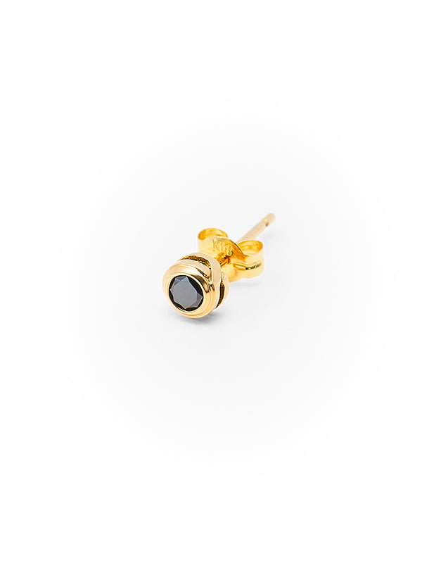 セルトン ピアス【K18YG / BKDIA】